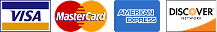 All major credit and debit cards are accepted